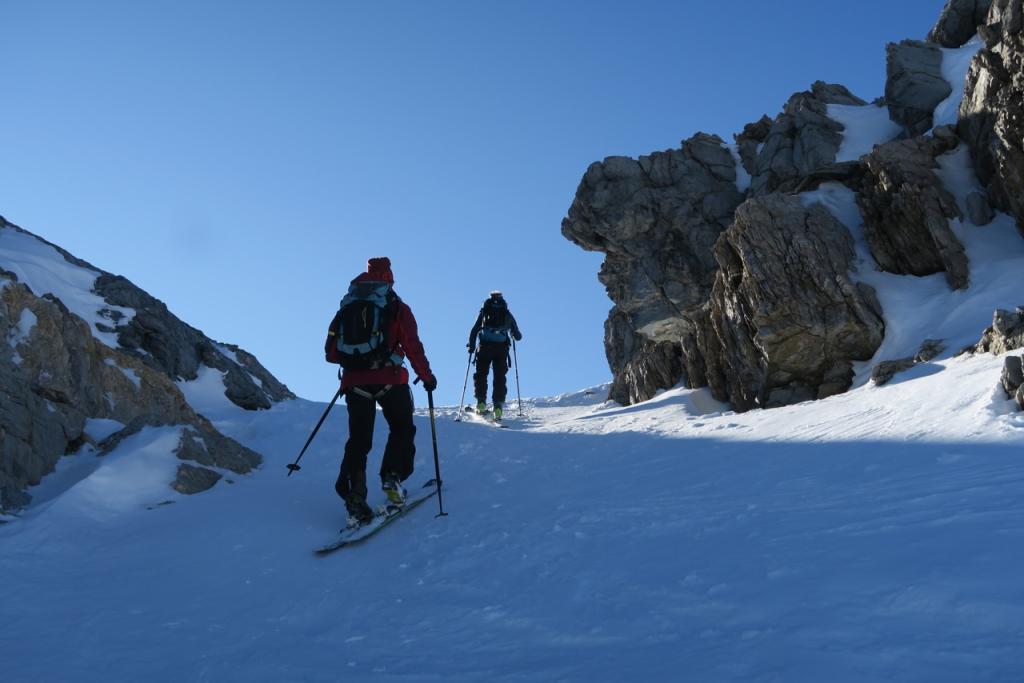En arivant au sommet de la Pt de la Vallaisonnay