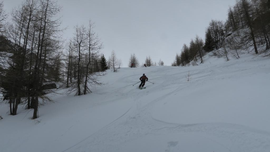 Vers l'Aiguille Motte