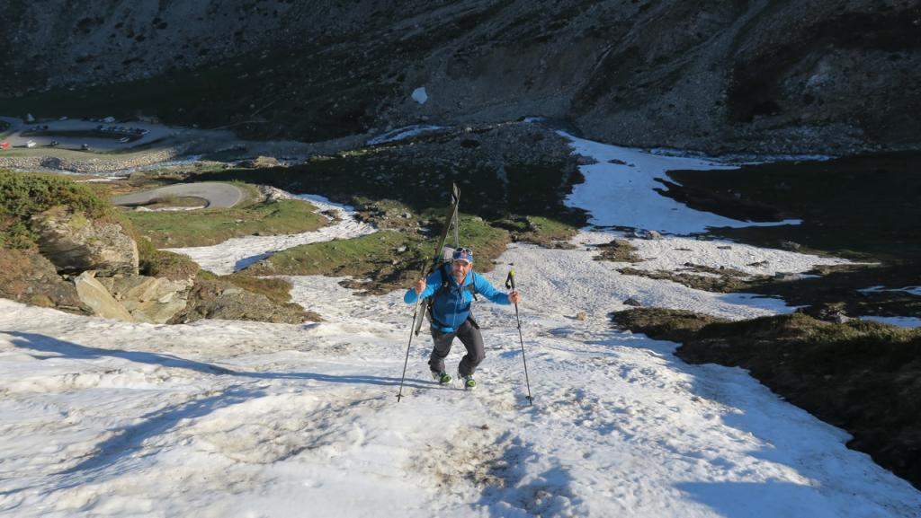 Monter au dessus du Pt St Charles