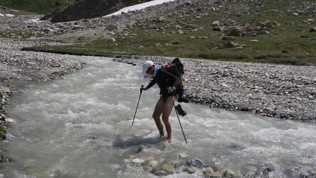 Bain de pied au retour