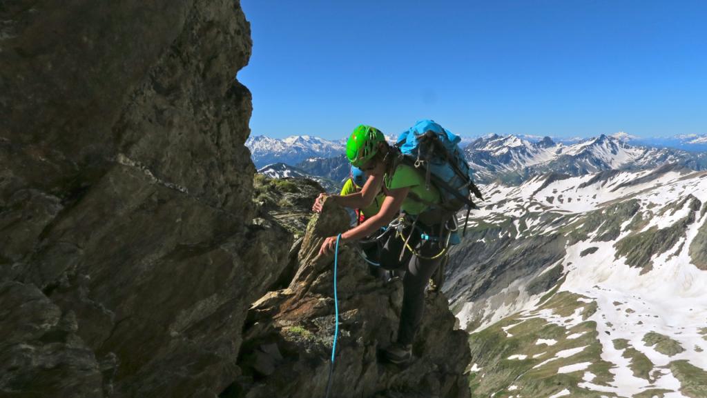 Sur l'arête
