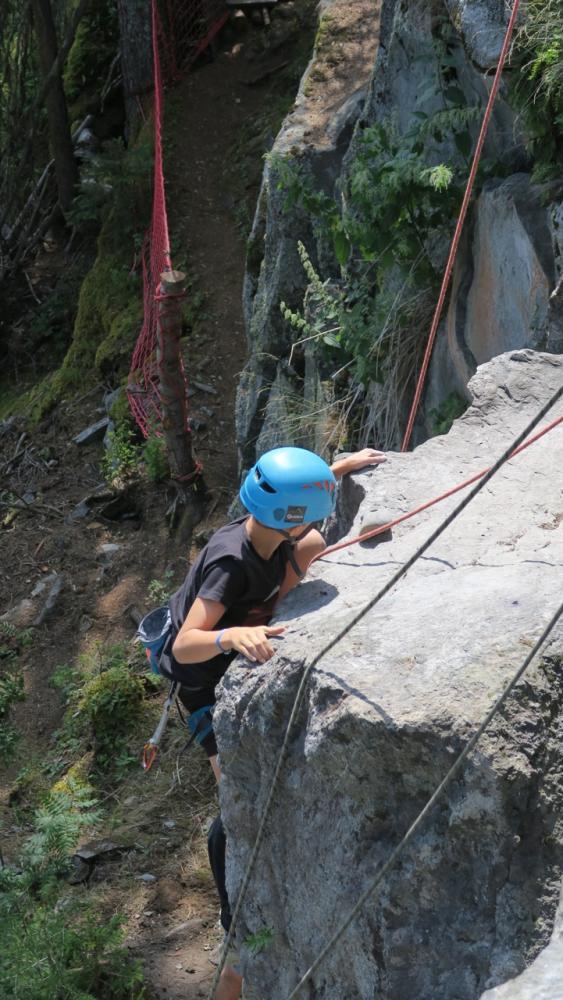 Escalade en famille