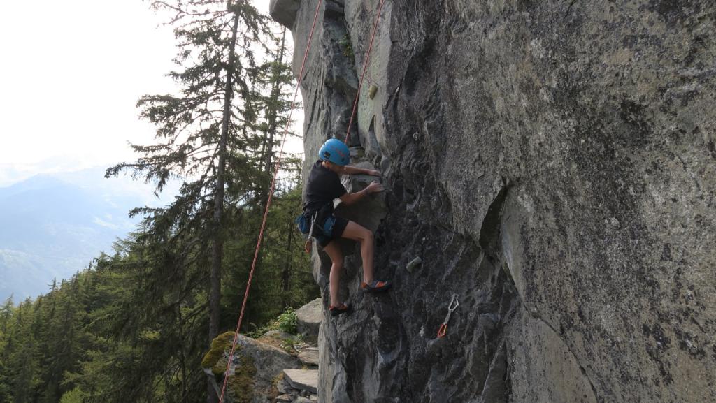 Escalade en famille
