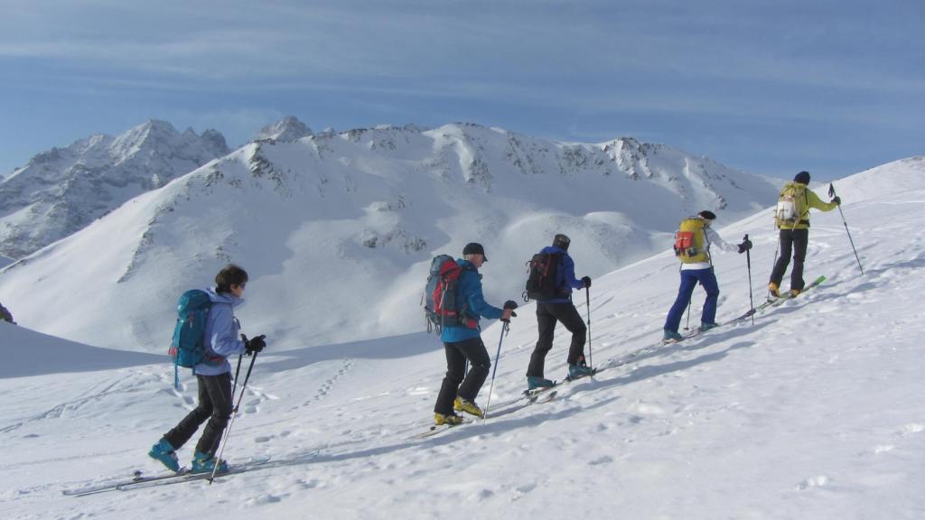 Ski de randonnée au départ de la Grave