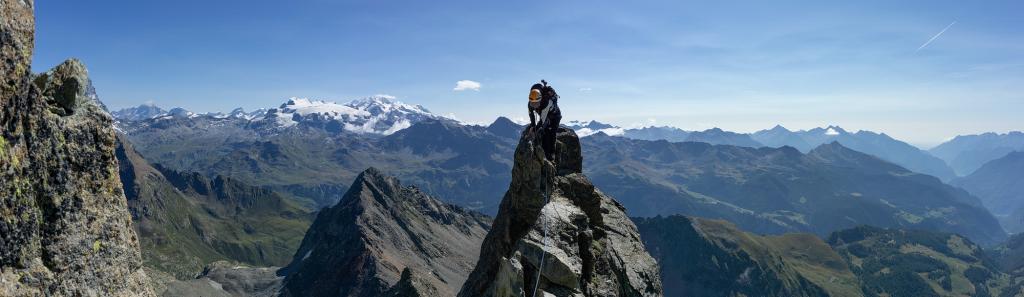 Près du sommet, un très beau passage aérien 