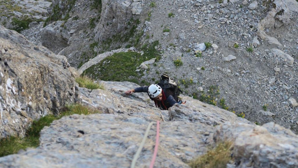 Escalade en face ouest