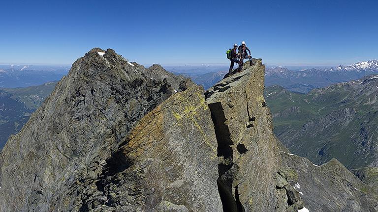 Course de rocher avec le bureau des guides des Arcs Peisey Vallandry