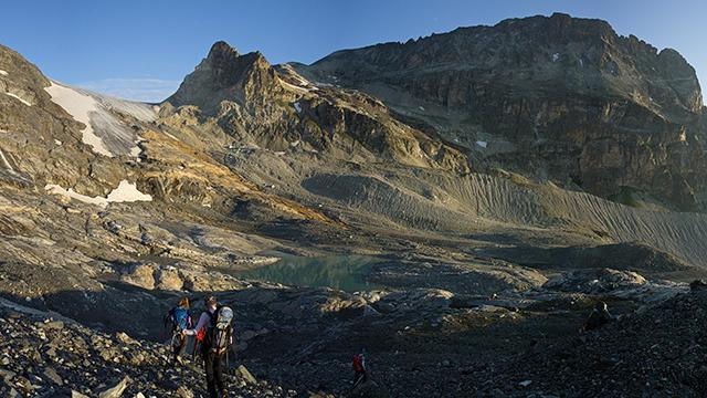 Randonnée en montagne avec les Accompagnateurs de Arcs Peisey Vallandry